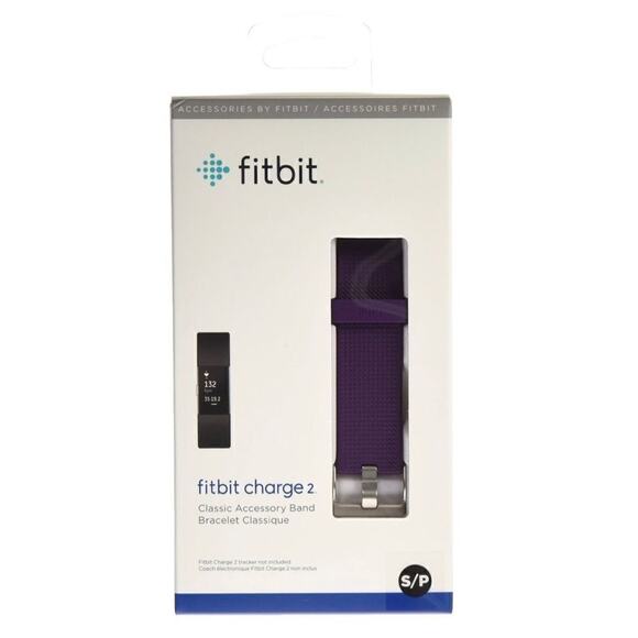 Fitbit Charge 2‎ Replacement Bracelet Watch Band Plum Purple SMALL NIB - Picture 5 of 7